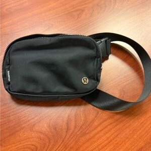 Lululemon Black Belt Bag